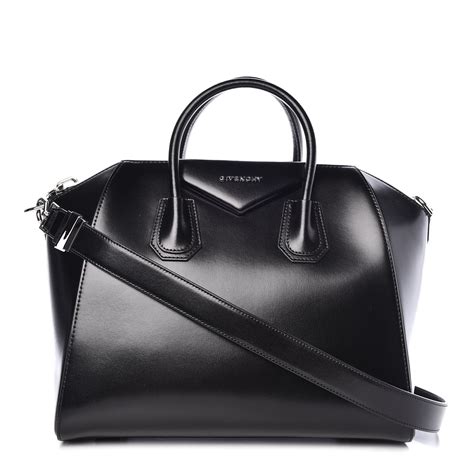 givenchy antigona shiny black|givenchy antigona for women.